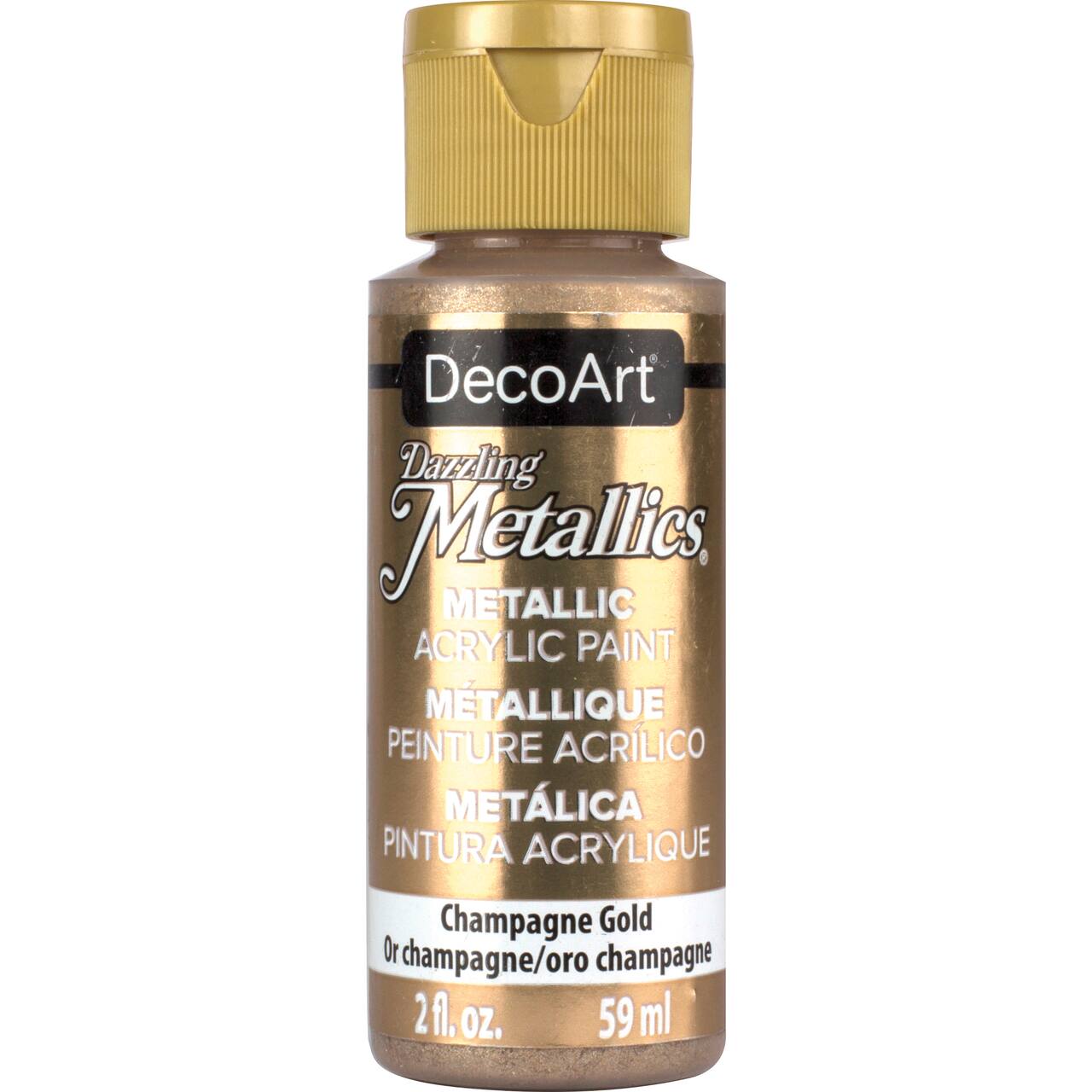 12 Pack: DecoArt® Dazzling Metallics® Acrylic Paint, 2oz.